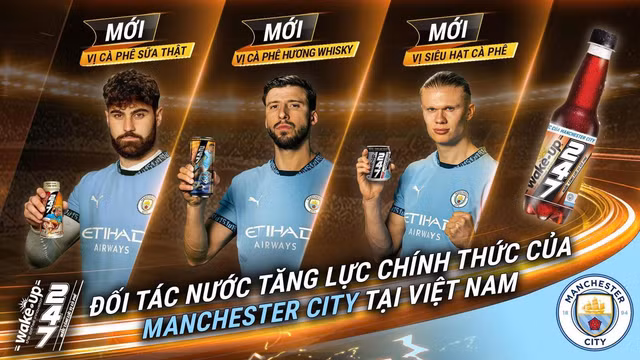 WAKE-UP 247 cong bo hop tac chien luoc voi MANCHESTER CITY tai VIET NAM