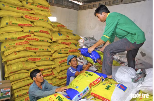 Gia phan bon trong nuoc dien bien theo quy luat thi truong the gioi