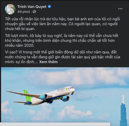 Chủ tịch Trịnh Văn Quyết nói về FLC và Bamboo Airways giữa đại dịch Covid Chu tich Trinh Van Quyet noi ve FLC va Bamboo Airways giua dai dich Covid