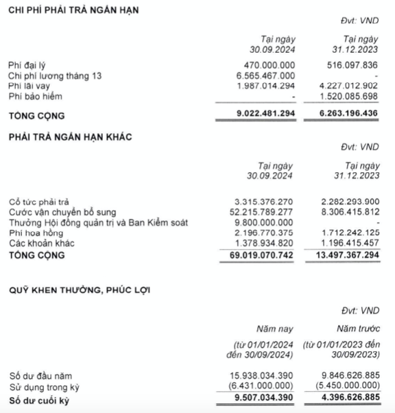 Âu Lạc của bà Ngô Thu Thúy lỗ quý 3 nhưng phát sinh chi thưởng hàng chục tỷ - Hình 2 Au Lac cua ba Ngo Thu Thuy lo quy 3 nhung phat sinh chi thuong hang chuc ty-Hinh-2