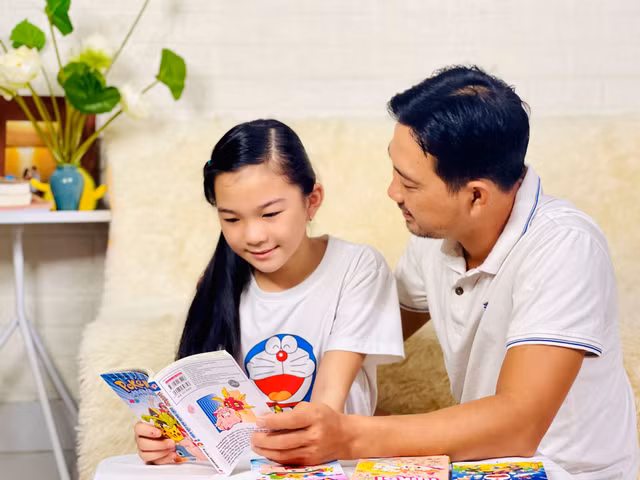 O nha phong chong dich ngay gian cac, bo me cung con cai thuc hien “nhiem vui kep“-Hinh-4