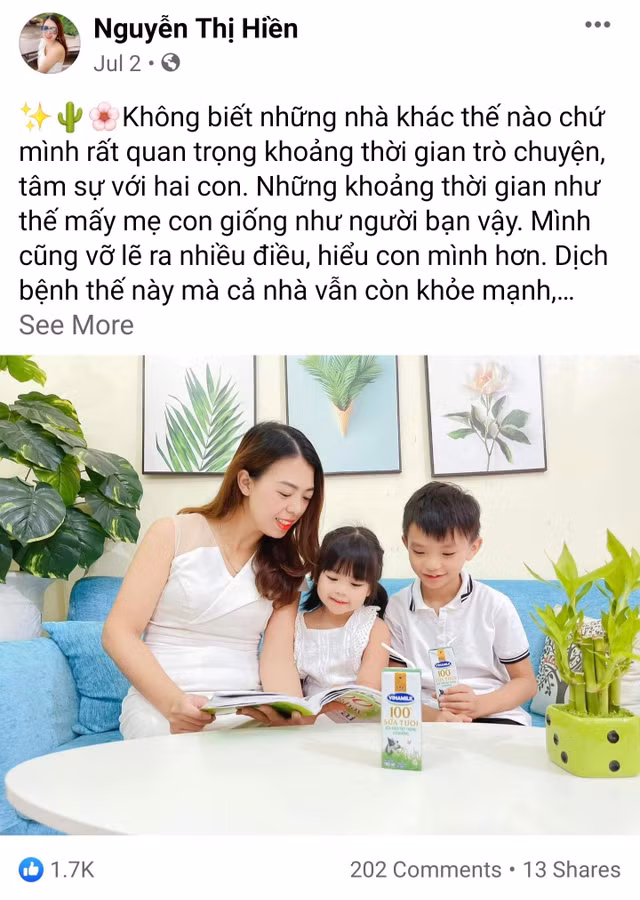 O nha phong chong dich ngay gian cac, bo me cung con cai thuc hien “nhiem vui kep“