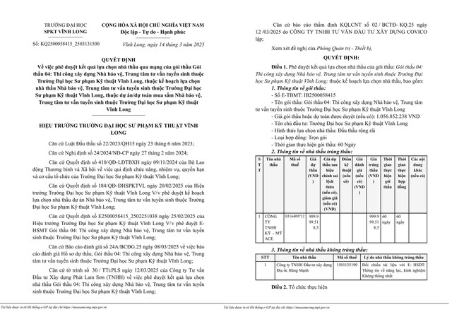 Goi thau sua chua tai DH SPKT Vinh Long ve tay Cty ACE-Hinh-2