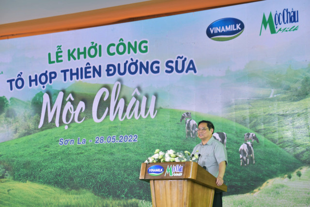 Mộc Châu Milk và Vinamilk khởi công dự án tổ hợp thiên đường sữa Mộc Châu - Hình 4 Moc Chau Milk va Vinamilk khoi cong du an to hop thien duong sua Moc Chau-Hinh-4