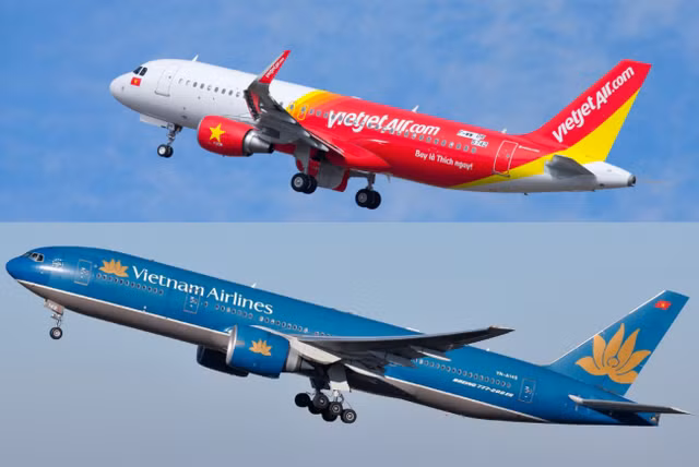 Vietnam Airlines va Vietjet: Ai se hoi phuc nhanh hon?