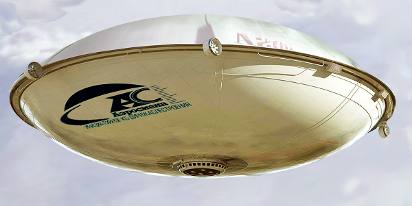 Cận cảnh khinh khí cầu chở hàng trăm tấn hàng của Nga Can canh khinh khi cau cho hang tram tan hang cua Nga