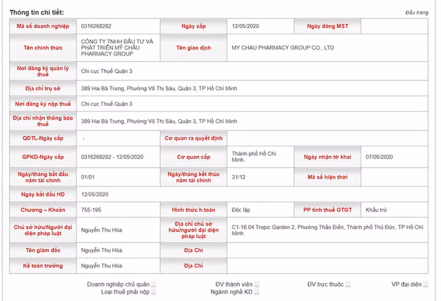 Bà chủ bị bắt, hệ thống nhà thuốc Mỹ Châu có bị ảnh hưởng? - Hình 6 Ba chu bi bat, he thong nha thuoc My Chau co bi anh huong?-Hinh-6
