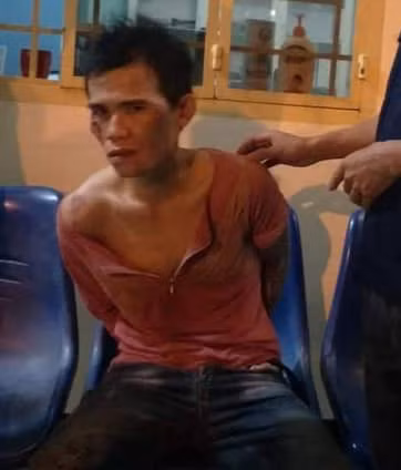 Thanh nien cho vo cung con 5 thang tuoi di cuop tai san