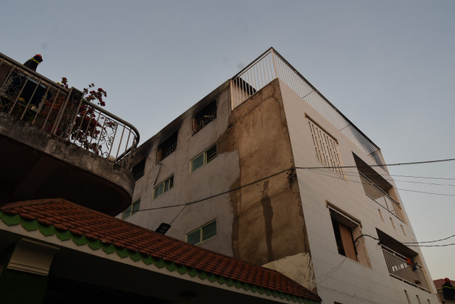 Cơ sở nuôi dạy trẻ mồ côi bốc cháy dữ dội, nhiều trẻ em thoát chết Co so nuoi day tre mo coi boc chay du doi, nhieu tre em thoat chet