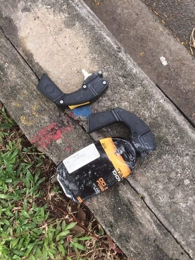 Kẻ trộm tấn công cảnh sát hình sự rồi nhảy kênh - Hình 2 Ke trom tan cong canh sat hinh su roi nhay kenh-Hinh-2