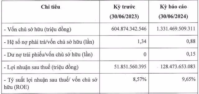 Tecomen lien quan den Karofi lai dot bien 128 ty, ROE 9,6%