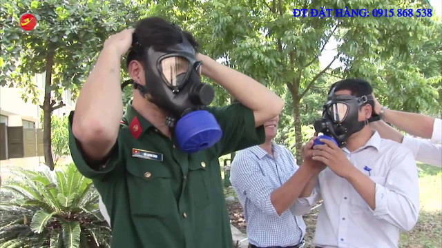 Mặt nạ phòng độc phổ biến trong Quân đội Việt Nam - Hình 7 Mat na phong doc pho bien trong Quan doi Viet Nam-Hinh-7