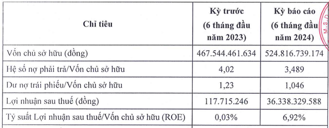 Dien gio Bac Phuong bao lai cao, no gap 3,4 lan von chu