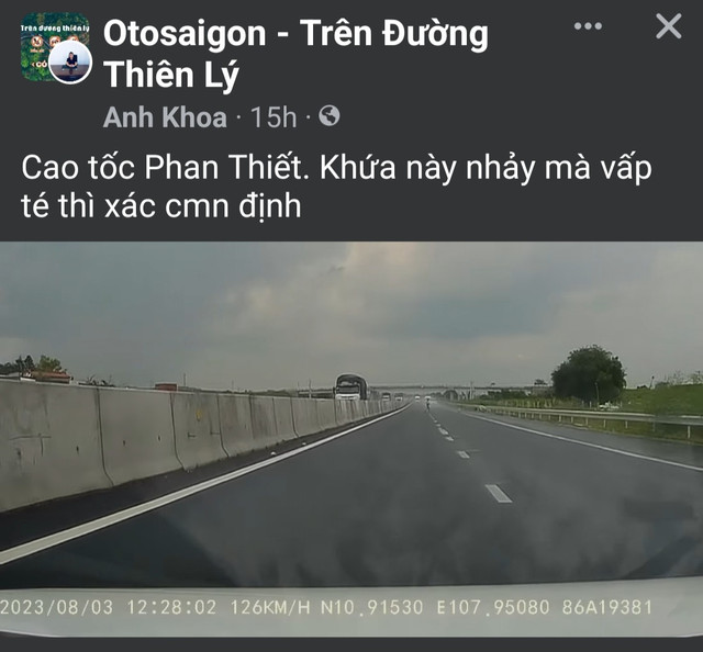 Những hiểm nguy rình rập trên tuyến cao tốc Dầu Giây - Phan Thiết - Hình 6 Nhung hiem nguy rinh rap tren tuyen cao toc Dau Giay - Phan Thiet-Hinh-6