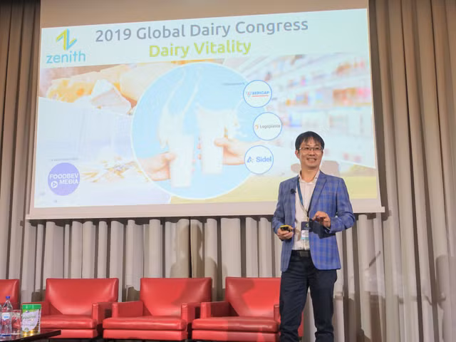 Vinamilk gioi thieu xu huong organic tai Hoi nghi Sua toan cau 2019