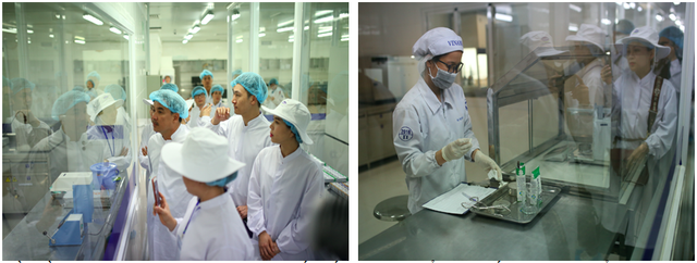 “Siêu” nhà máy sữa đón những vị khách học đường đầu tiên - Hình 4 “Sieu” nha may sua don nhung vi khach hoc duong dau tien-Hinh-4