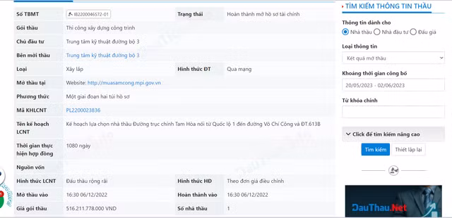 Vi sao Cong ty Thai Son trung nhieu goi thau lon?