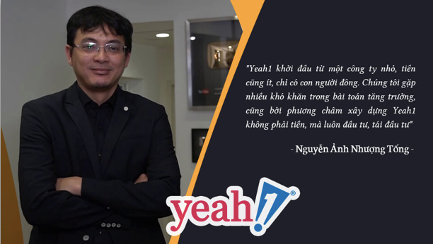 Sau hào quang "kỳ lân" YEG giá khủng, Chủ tịch Nguyễn Ảnh Nhượng Tống đang rời khỏi Yeah1? Sau hao quang