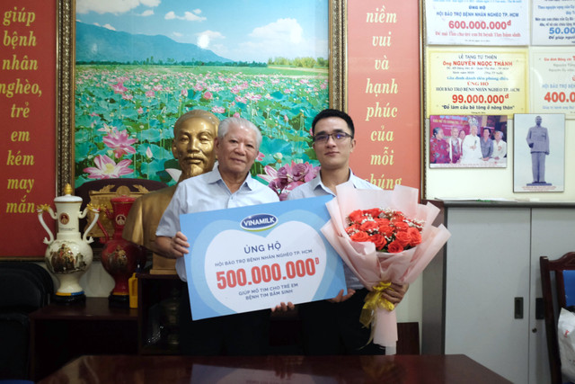 Vinamilk tiếp tục hỗ trợ kinh phí mổ tim cho trẻ em nghèo trong năm 2021 Vinamilk tiep tuc ho tro kinh phi mo tim cho tre em ngheo trong nam 2021