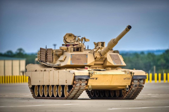 Choáng váng 'nội thất' xe tăng chủ lực M1 Abrams Choang vang 'noi that' xe tang chu luc M1 Abrams