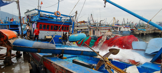 Toàn cảnh hoạt động của cảng cá lớn nhất miền Trung - Hình 16 Toan canh hoat dong cua cang ca lon nhat mien Trung-Hinh-16