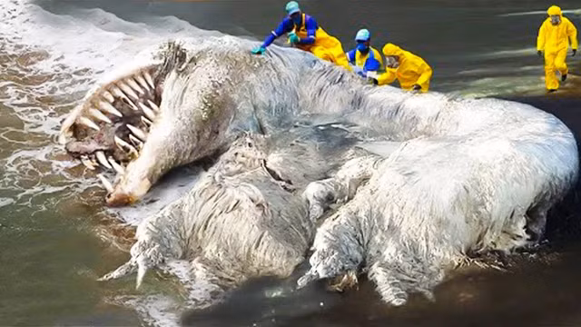 Nhung xac chet cua cac sinh vat bien ky la