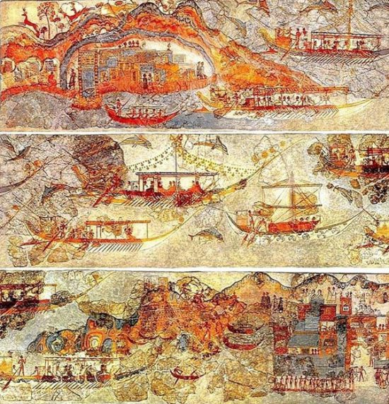 "Xoắn não" những bí ẩn lớn nhất lịch sử tới nay còn bỏ ngỏ - Hình 5 2. Sự sụp đổ của Đế chế Minoan: Trong khi các sử gia ngày càng khám phá thêm nhiều nguyên nhân khiến Đế chế La Mã sụp đổ thì bí ẩn vẫn bao trùm lên sự biến mất của Đế chế Minoan.