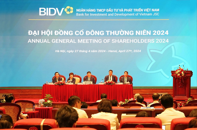 Ngân hàng BIDV nợ xấu dưới 1,4%, tăng vốn điều lệ lên trên 70.600 tỷ đồng Ngan hang BIDV no xau duoi 1,4%, tang von dieu le len tren 70.600 ty dong