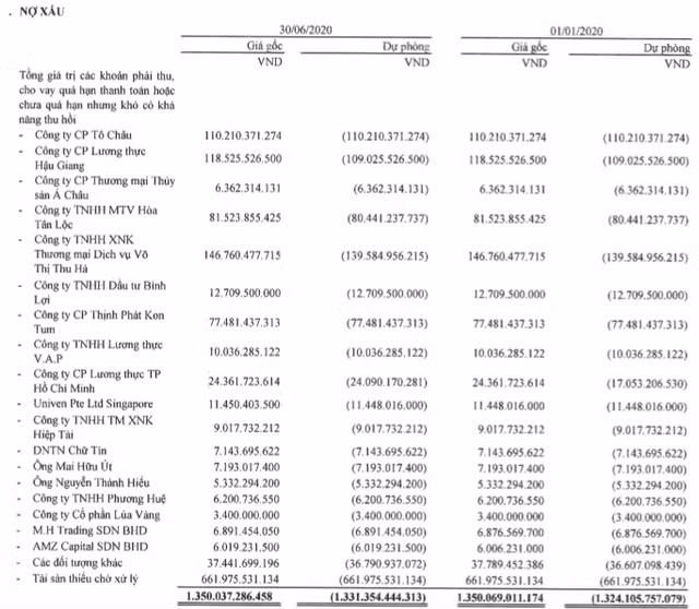 Vinafood 2 bao lo 6 thang 160 ty, nang lo luy ke len toi 2.188 ty dong-Hinh-2