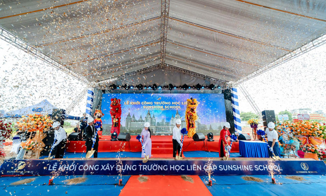 Khởi công xây dựng trường liên cấp Sunshine School, Tập đoàn Sunshine tiếp tục triển khai chuỗi dự án cao cấp tại khu Tây Hồ Tây Khoi cong xay dung truong lien cap Sunshine School, Tap doan Sunshine tiep tuc trien khai chuoi du an cao cap tai khu Tay Ho Tay