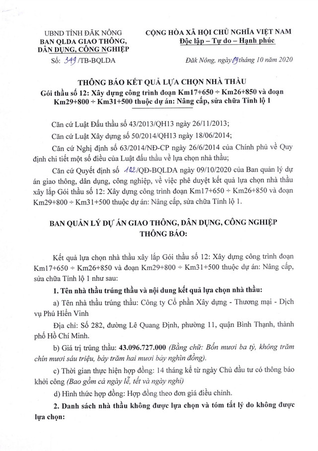 Đắk Nông: Tỉnh lộ 1 vừa nâng cấp, sửa chữa đã hư hỏng nặng - Hình 4 Dak Nong: Tinh lo 1 vua nang cap, sua chua da hu hong nang-Hinh-4