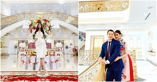 Khám phá ngôi nhà "sang chảnh" của vợ chồng Lan Khuê Kham pha ngoi nha