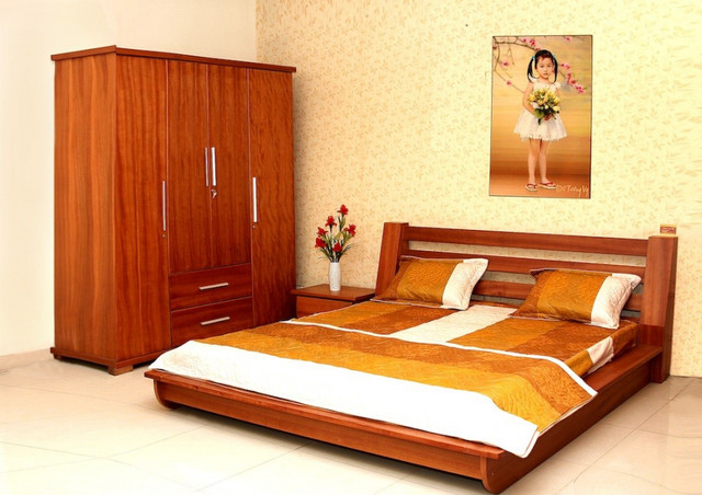 Đặt giường thế nào để vợ chồng hạnh phúc viên mãn Dat giuong the nao de vo chong hanh phuc vien man