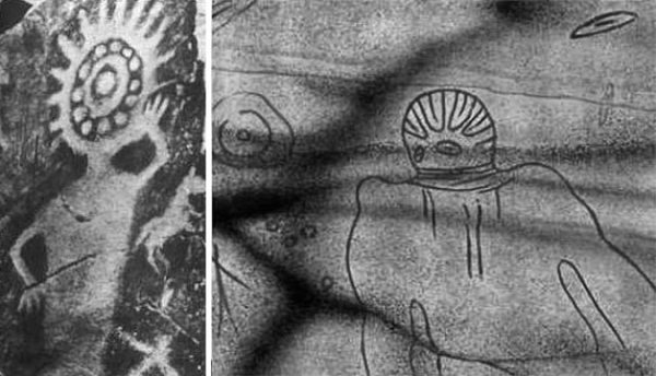 Người cổ đại đã vẽ người ngoài hành tinh từ 8.000 năm trước? - Hình 6 Nguoi co dai da ve nguoi ngoai hanh tinh tu 8.000 nam truoc?-Hinh-6