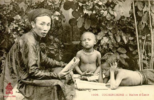Ảnh đẹp về nghề giáo xưa ở Việt Nam - Hình 2 Anh dep ve nghe giao xua o Viet Nam-Hinh-2