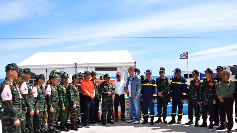 Đoàn Việt Nam kết thúc hoạt động khắc phục hậu quả động đất tại Venezuela