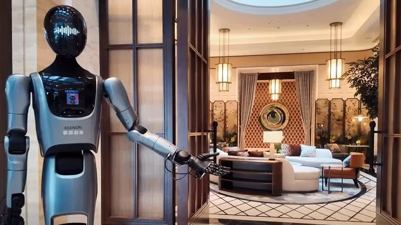 [GALLERY] Robot thay người hoàn toàn, khách sạn tương lai đã xuất hiện