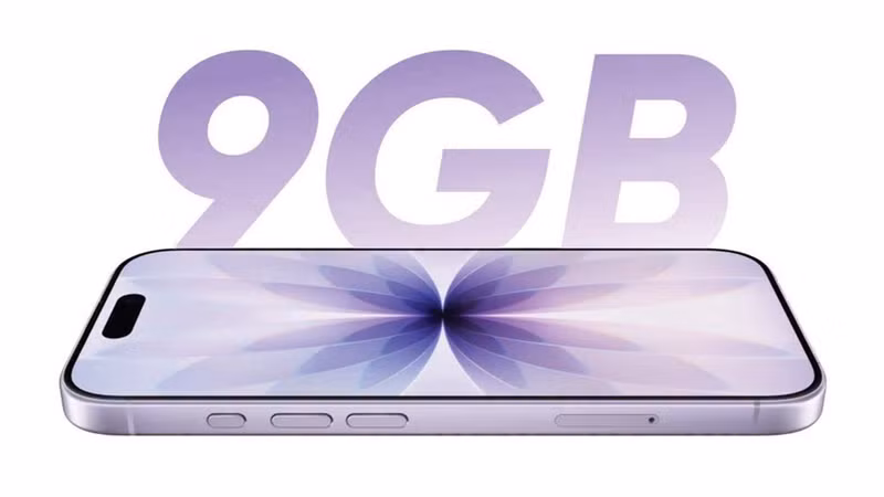 iPhone 18 sẽ sở hữu RAM 9GB thay vì mức 12GB như tin đồn
