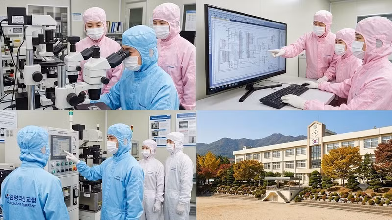 Hàn Quốc đặt cược vị thế cường quốc bán dẫn lên thiếu niên