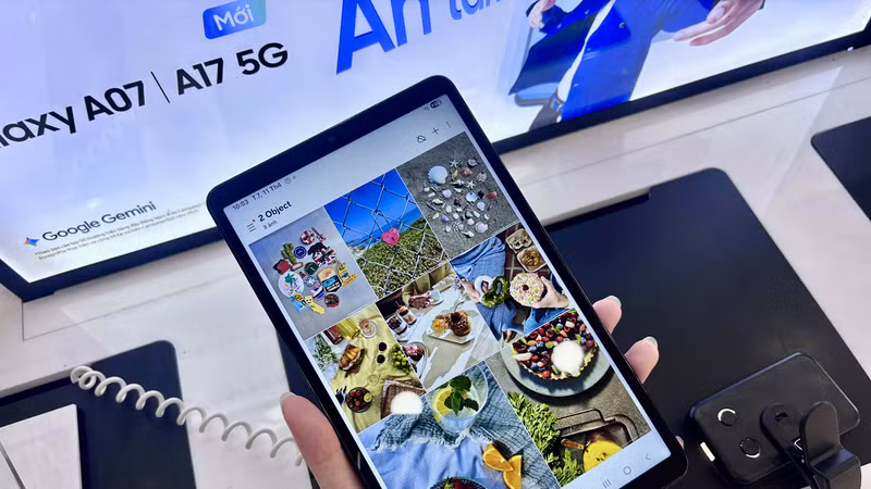 Galaxy Tab A11 màn hình 8.7 inch pin 5100mAh cho học tập giải trí