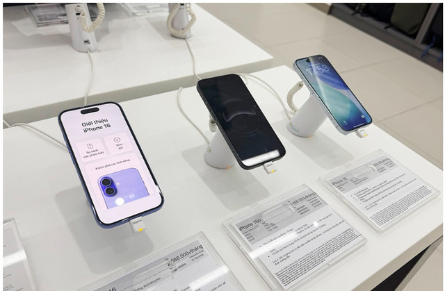 Giá iPhone 16 giảm mạnh. Ảnh: D.Anh iphone-16.png