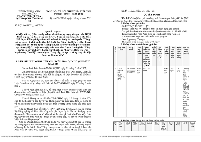 Một phần Quyết định số KQ2500191355_2506021042. Nguồn MSC. qdinh-liendanh-1.png