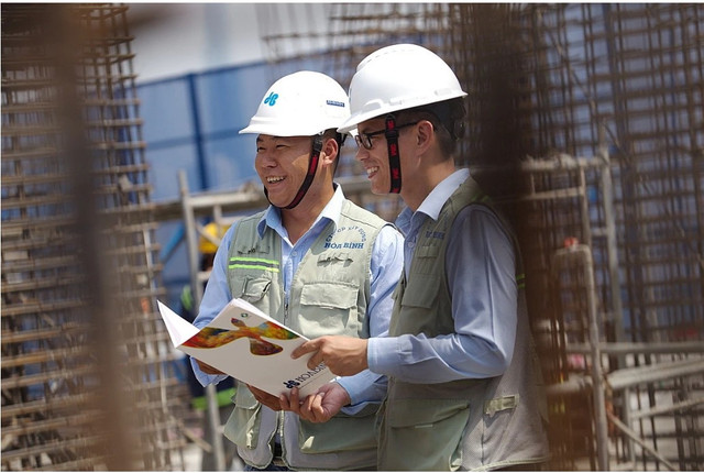 Backlog năm 2026 của Hòa Bình đạt hơn 10.000 tỷ đồng. Ảnh: HBC. thauxd-2.png