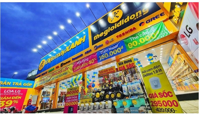 MWG vừa có quý thứ 3 liên tiếp tăng trưởng lợi nhuận. Ảnh: MWG. tgdd-1.png