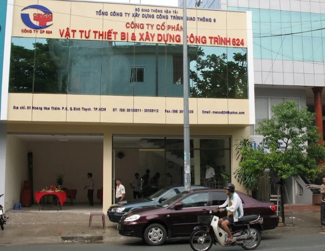 Công ty CP Vật tư Thiết bị và Xây dựng Công Trình 624 từng tham dự và trúng thầu với tổng giá trị hơn 12 nghìn tỷ. Ảnh IT. congtrinh-ct-1.png