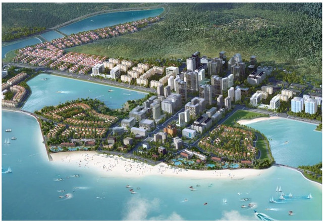 Hạ Long Xanh vượt Vinhomes Cần Giờ để trở thành dự án có vốn đầu tư lớn nhất trong lịch sử Vingroup. Ảnh: VIC. vin-1.png