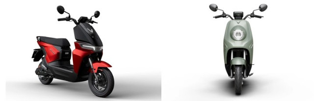 Flazz (trái) và ZGoo (phải) vừa được VinFast ra mắt. Ảnh: VinFast. xe-1.png