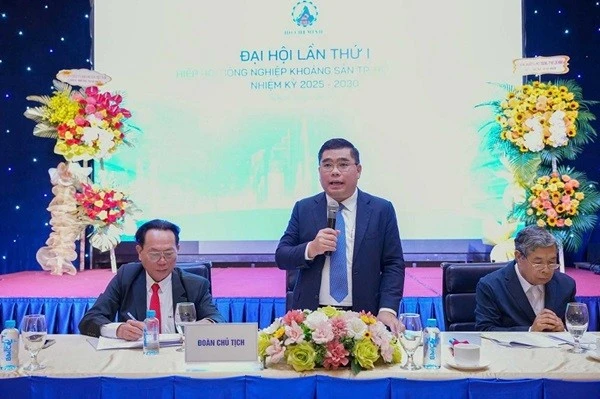 Ông Phan Tấn Đạt giữ chức Chủ tịch Hiệp hội Công nghiệp Khoáng sản TPHCM