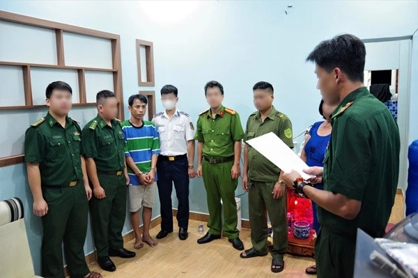 BĐBP TP HCM bắt giữ đối tượng tàng trữ ma túy tại phường Tam Thắng