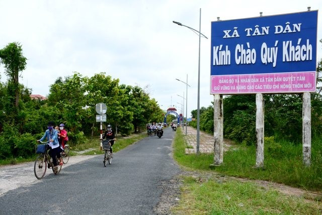 Xã Tân Dân, huyện Đầm Dơi, tỉnh Cà Mau. Ảnh: Internet td-992021.jpg